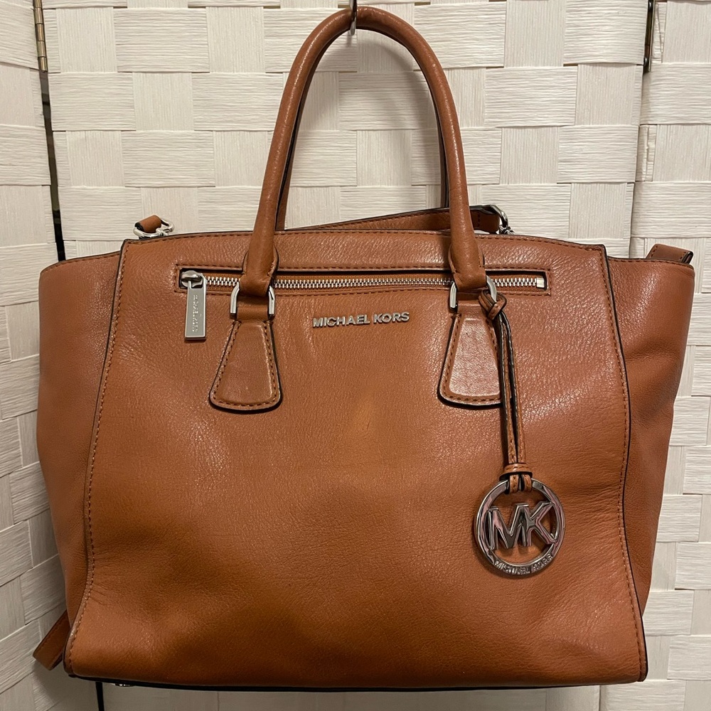 Michael Kors Brown Leather Handbag